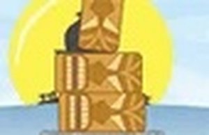 Tiki Stacker Puzzle Game Online - Stacking Puzzle Game