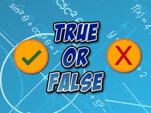 True Or False Math Puzzle Game - Arithmetic Quiz