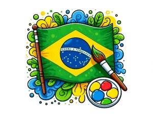 Brazil Coloring Adventure Online Coloring Game