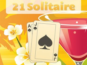 21 Solitaire Card Game - Card Game