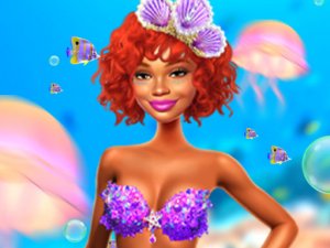 The Trendy Mermaid Fashion Game Dress Up Game