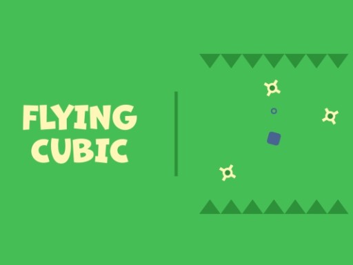 Flying Cube Arcade Puzzle
