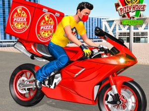 Moto Pizza Delivery Online Arcade Game