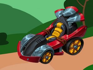 Angry Birds Racers Jigsaw Puzzle Game