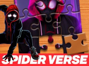 Spider-Man Across the Spider-Verse Jigsaw Puzzle Online Game - Puzzle Game
