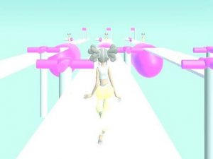 Girly Race Runner Online Arcade Game