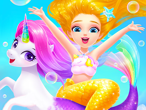 Mermaid Makeup Dress Up Game