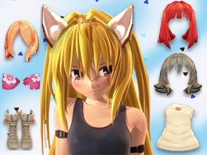 Sakora Anime Dress Up Online Game Dress-Up Game
