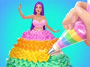 Icing On Doll Cake - Creative Bakery Online Game (Fashion Dress Game)