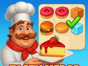 Tasty Merge: Match 3 Puzzle Game - Puzzle Game