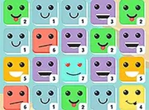 Cheerful Face Merge Puzzle